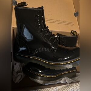 Dr. Martens Black Lace Up Boots